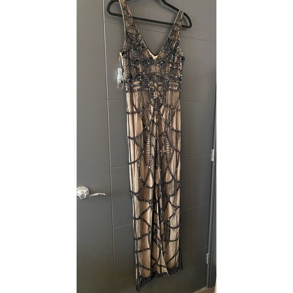 Beautifully Beaded Long Gown - Picture 3 of 4